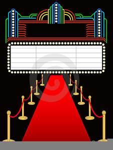 Now Showing Marquee Clipart.