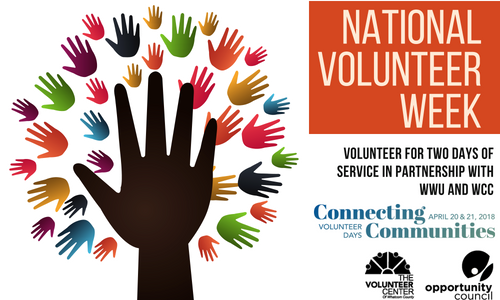 National Volunteer Week.