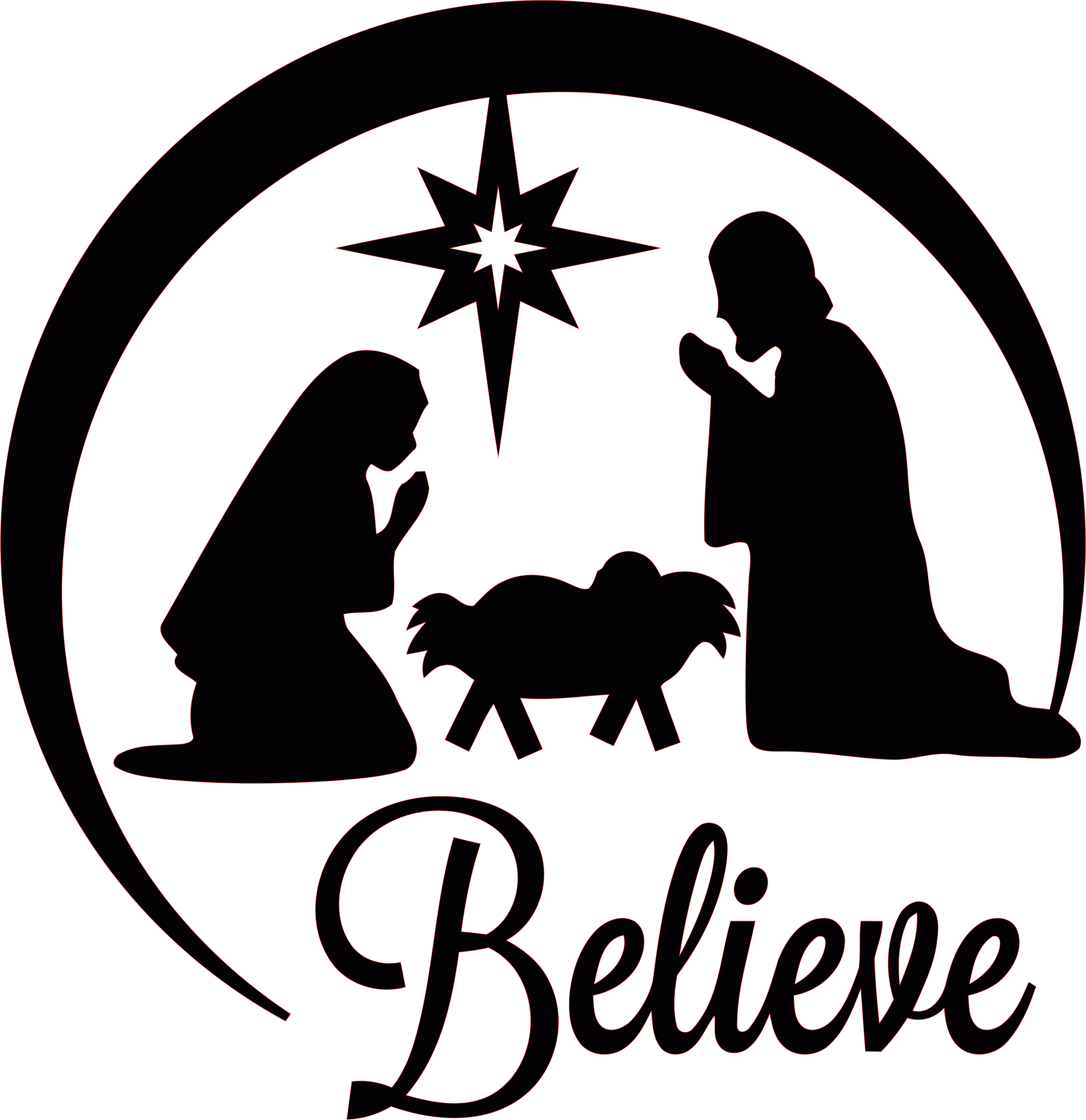 Nativity scene Manger Christmas Nativity of Jesus Clip art.