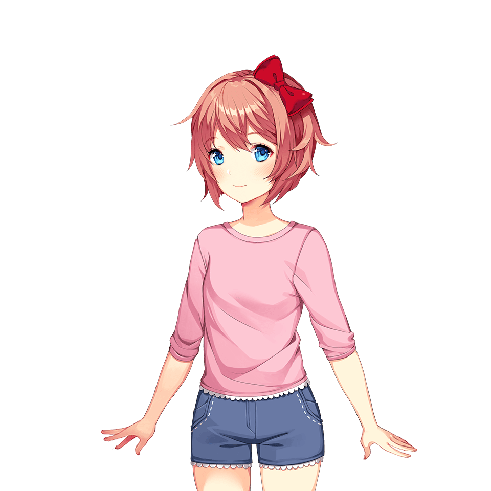 Doki Doki Literature Club Natsuki transparent PNG.