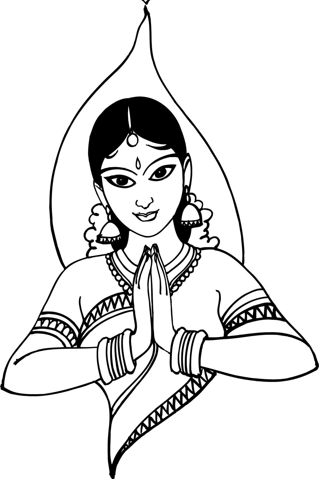 ADPLUS: welcome namaskar hindu clipart.