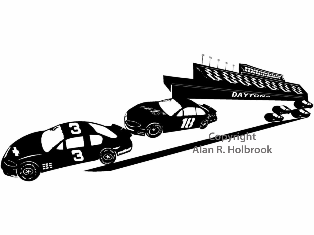 Nascar clip art 4.