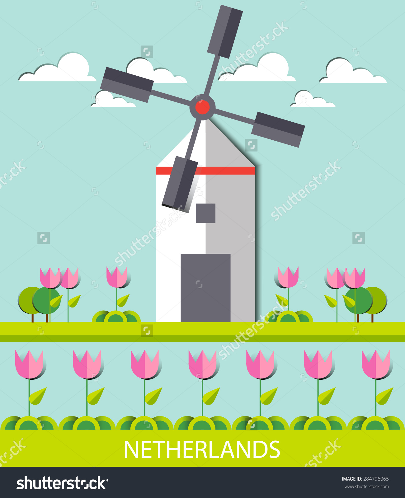 Netherlands Landscape, Amsterdam, Windmill, Destination, Travel.