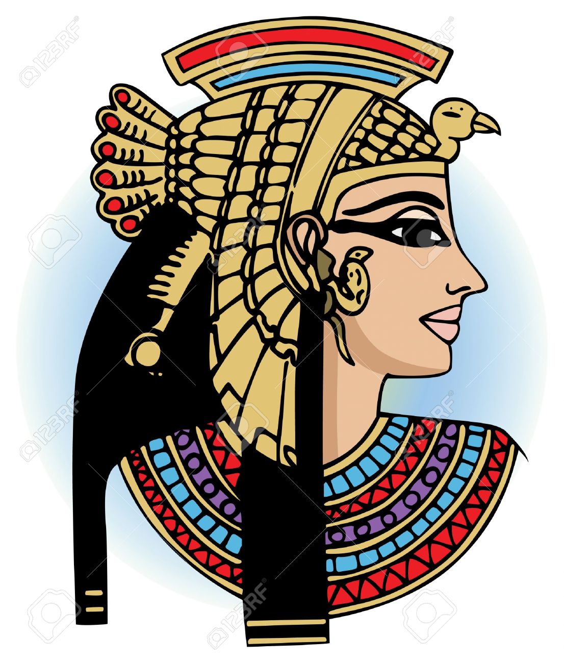 Egyptian Queen Clipart.