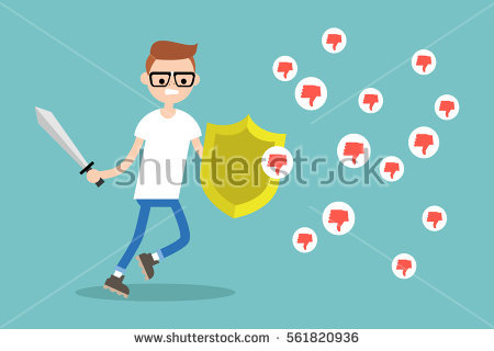 Negative Networking Stock Images, Royalty.