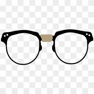 Nerd Glasses PNG Transparent For Free Download.