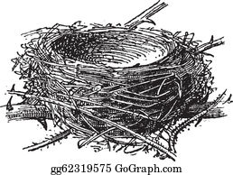 Bird Nest Clip Art.