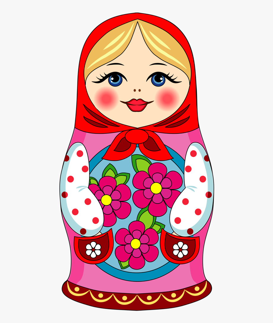 Matryoshka Doll Cartoon , Transparent Cartoon, Free Cliparts.