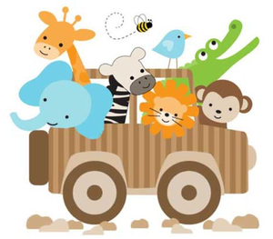 Jungle Nursery Clipart.