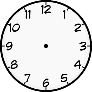 Clock Face Clip Art at Clker.com.