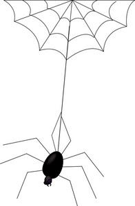 Small Spider Clipart.