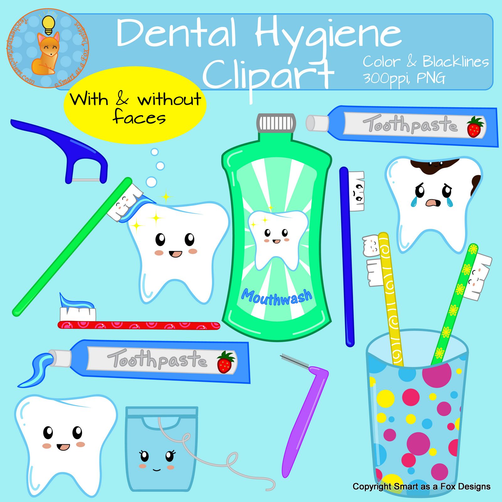 Dental Hygiene Clipart.