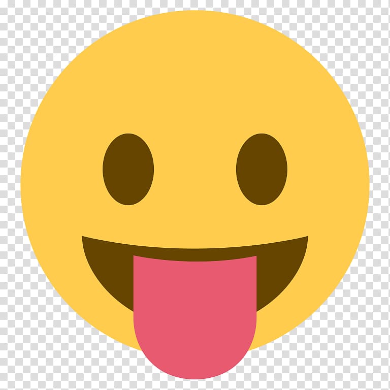 Emoji Emoticon Tongue Smiley Sticker, Emoji transparent.