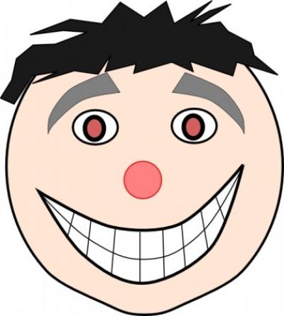 Smile smiling clip art.