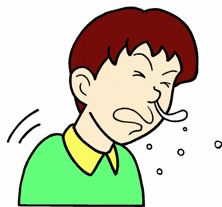 Showing post & media for Sneeze face cartoon.