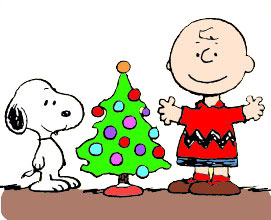 Christmas snoopy Clip Art.