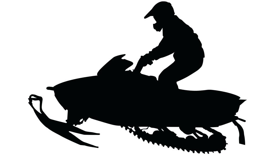 snowmobile clipart.