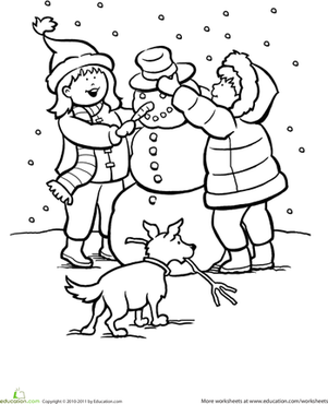 Snowy Weather Clipart.