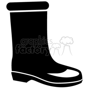 Snow boots clipart. Royalty.