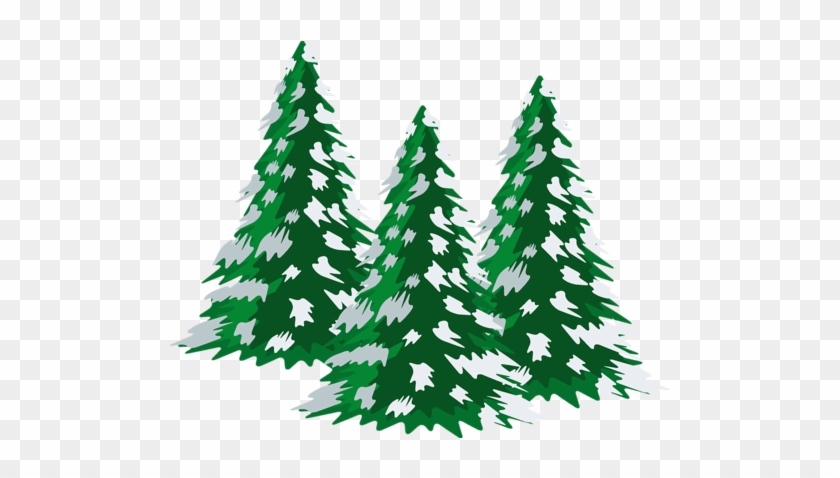 Pine Tree Clipart snow covered tree 9.