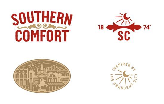 Before & After: Southern Comfort Rebranding.