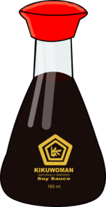 Clipart Soy Sauce.