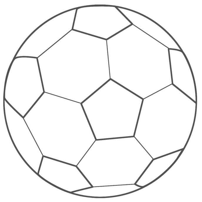 Soccer ball clip art black and white free 2.