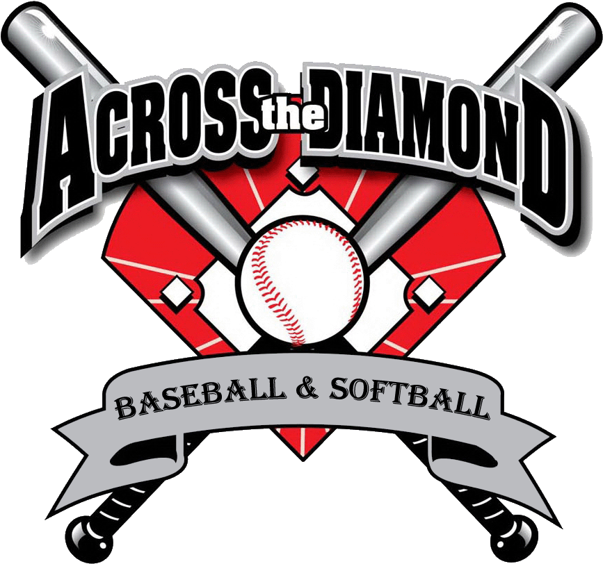 Softball Team Logo Across The Diamond Baseball.