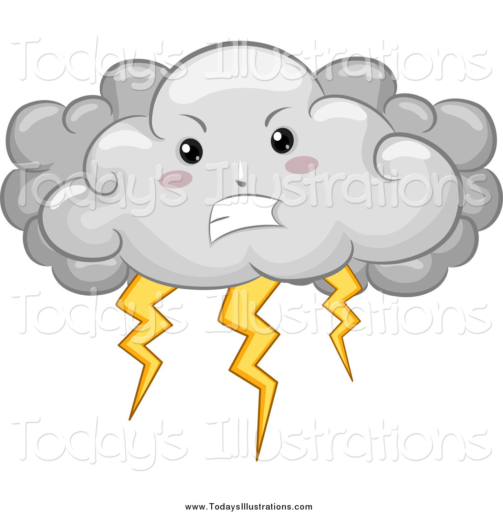 Dark Storm Cloud Clipart.