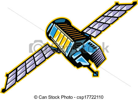 Satellite Clip Art.