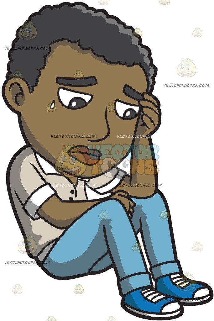 Sad man clipart 5 » Clipart Portal.