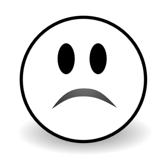 Sad face sad smiley clipart free images.