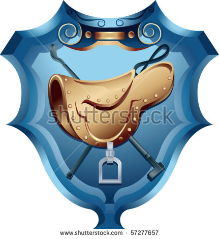 Horse Saddle Stock Vectors, Images & Vector Art.