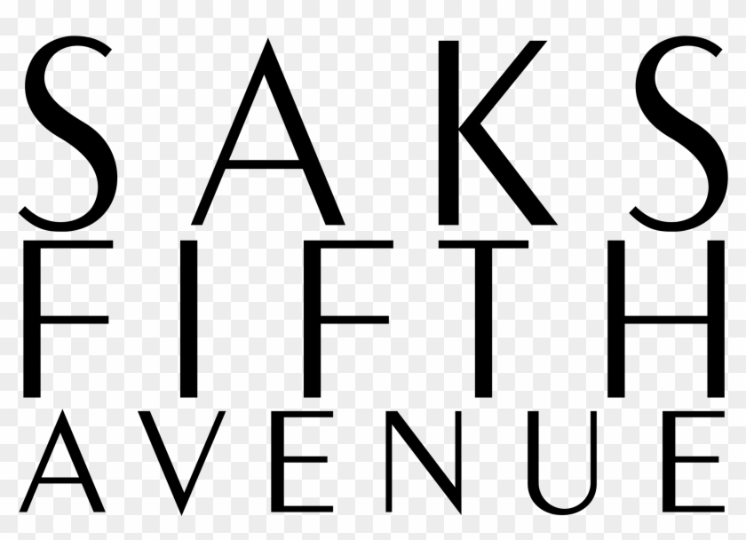 Saks Fifth Avenue Logo Png Transparent.