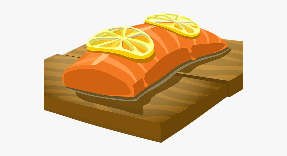 Cooked Salmon Clipart #2289101.