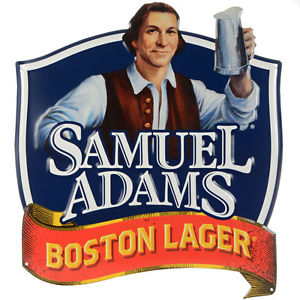 Details about SAMUEL ADAMS BEER LOGO POSTER 24 X 24 Inches BAR, MAN CAVE,  POOL, Billiards Room.