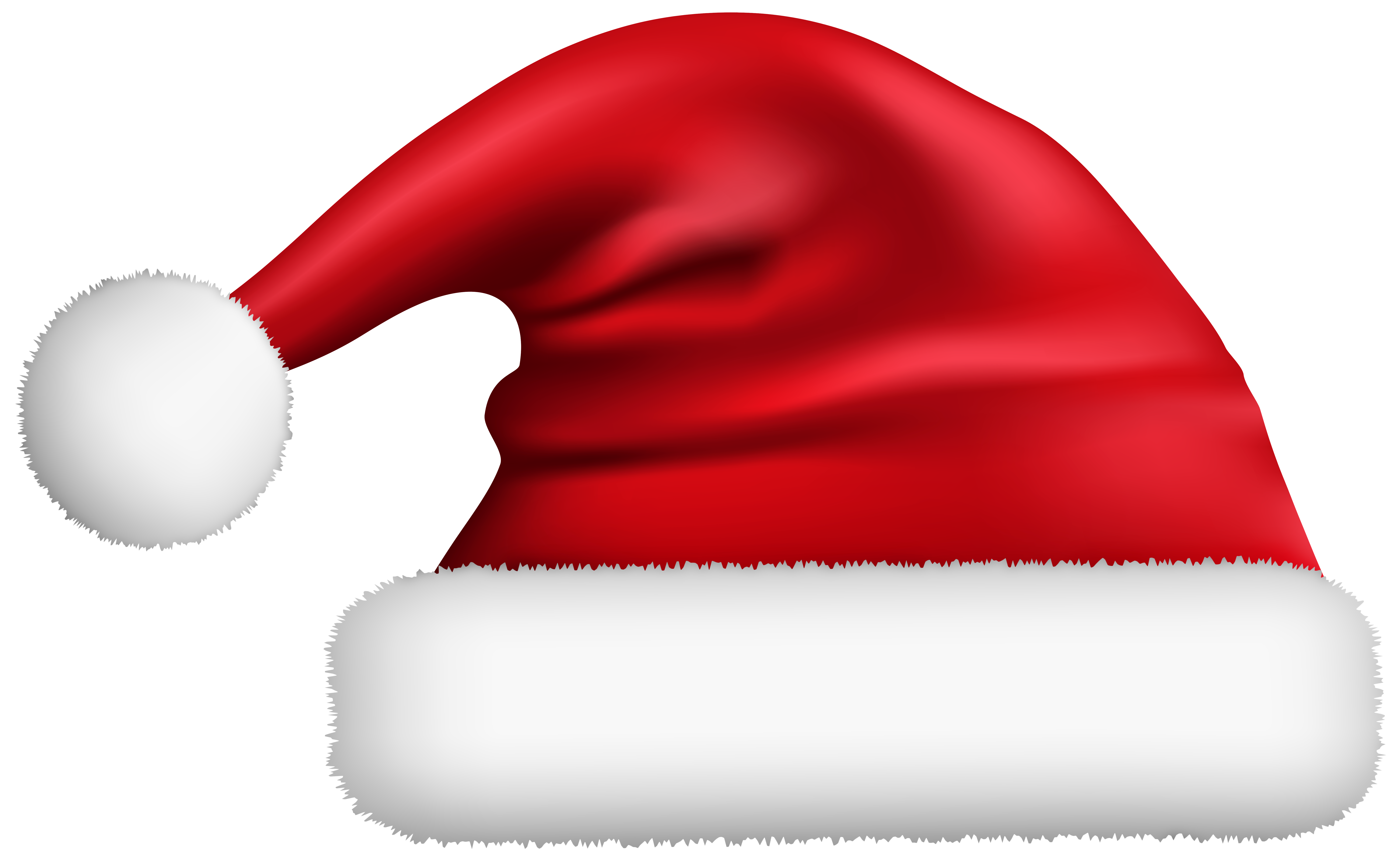 Santa Hat PNG Clipart.