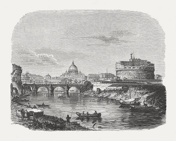 Castel Sant'angelo Clip Art, Vector Images & Illustrations.