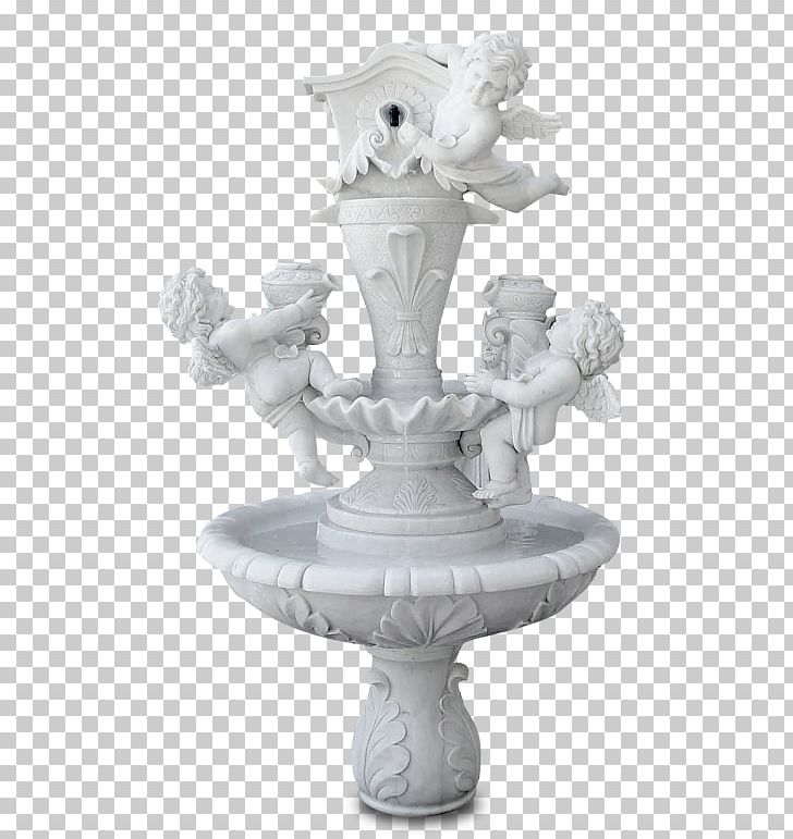 Fountain Garden Water Feature Marble Statue PNG, Clipart.