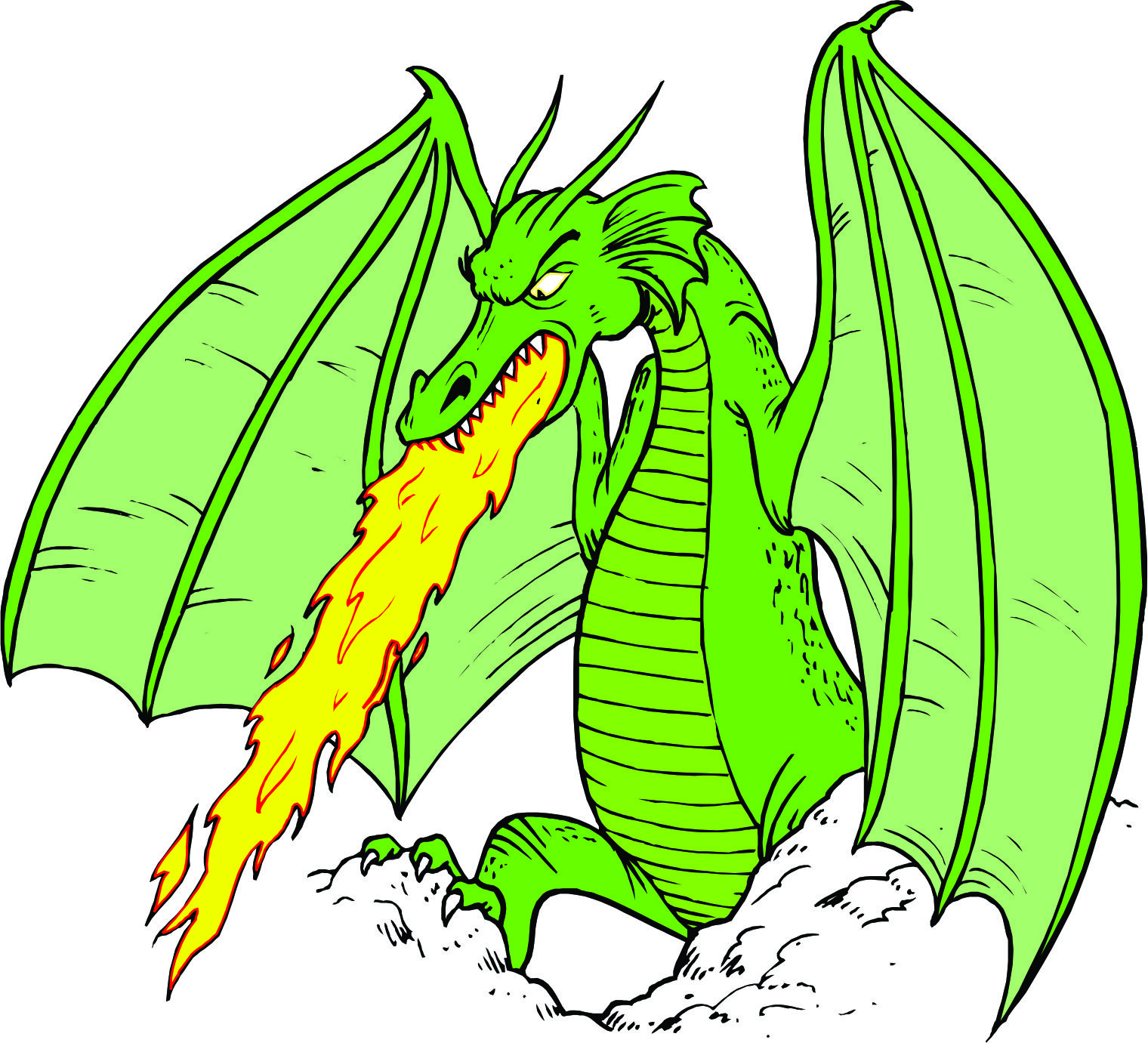 Free Cartoon Dragons, Download Free Clip Art, Free Clip Art.