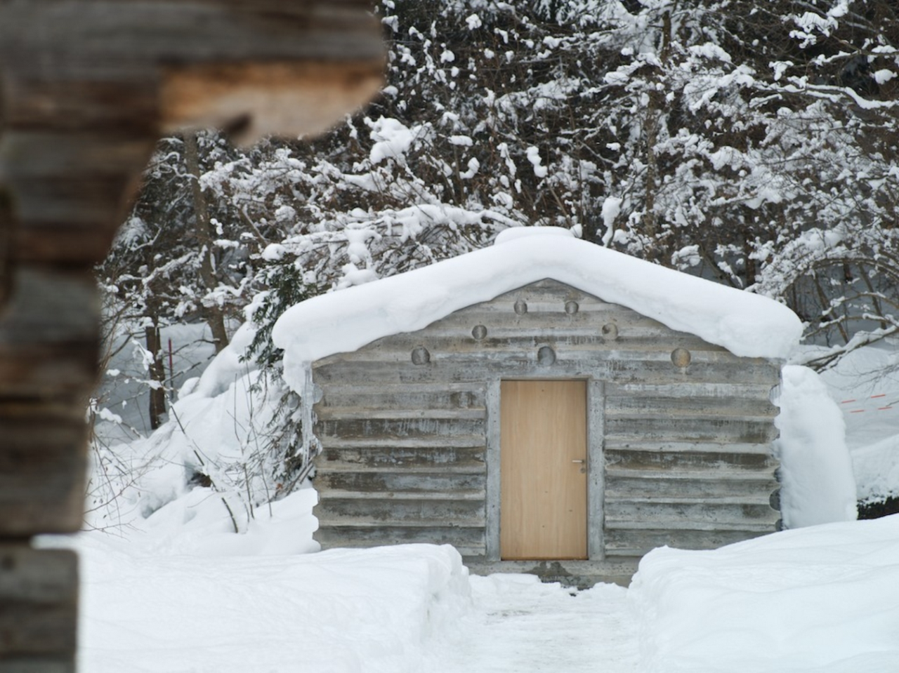 The Refugi Lieptgas in Flims, Switzerland,.