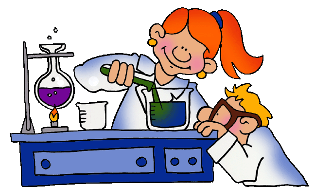 Funny scientist Clip Art Free.