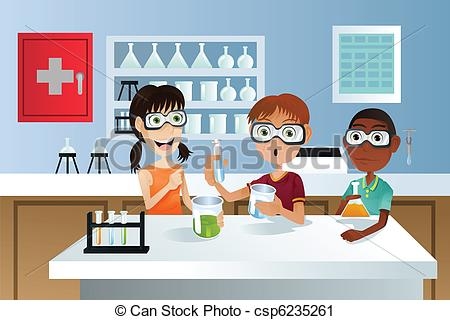 Science Classroom Clipart.