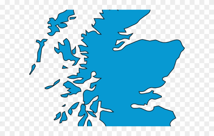 Map Clipart Scotland.