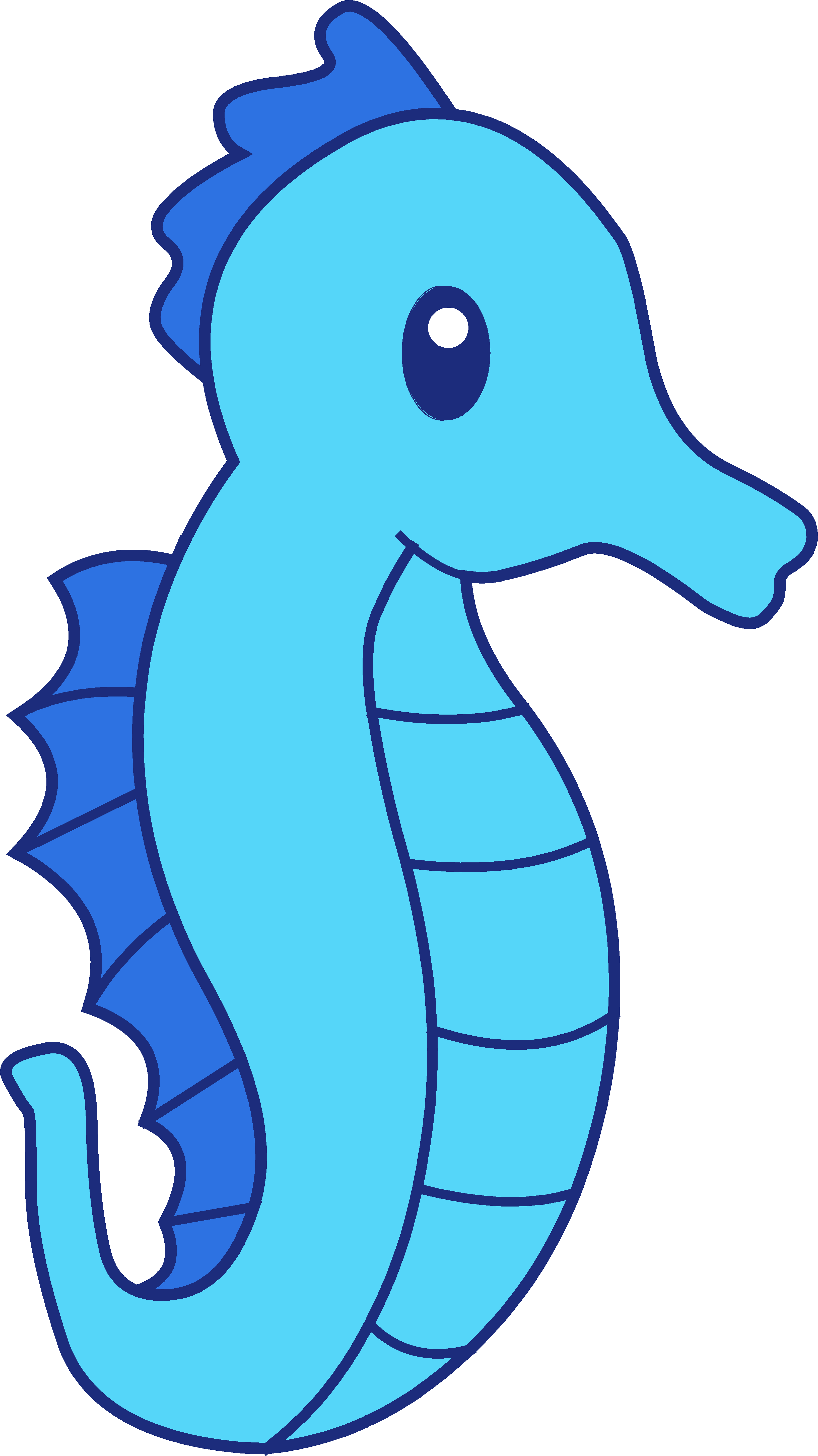 Seahorse clip art free clipart images.