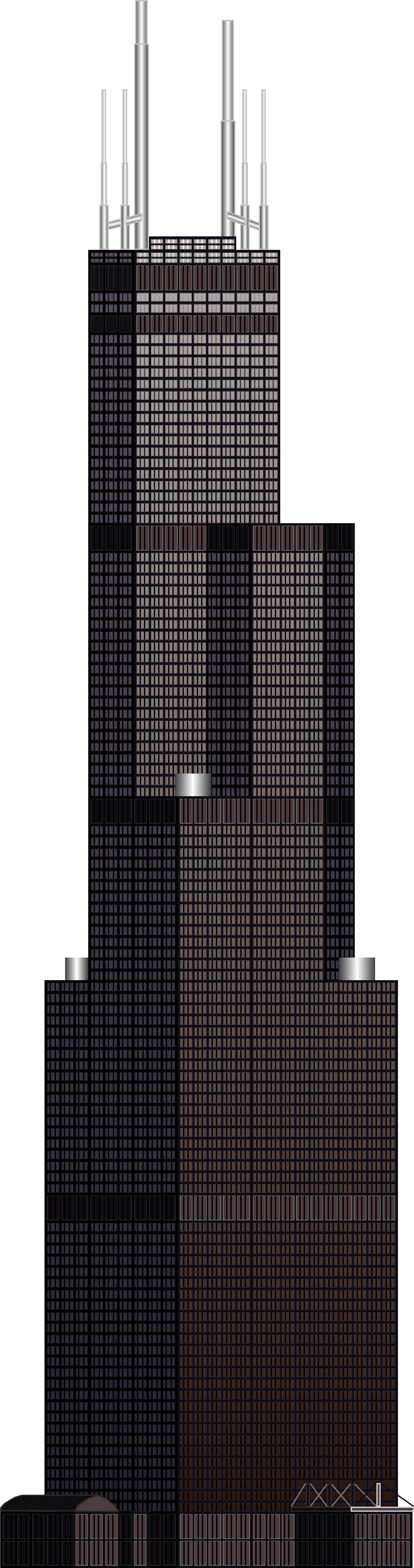 Sears Tower Clipart.