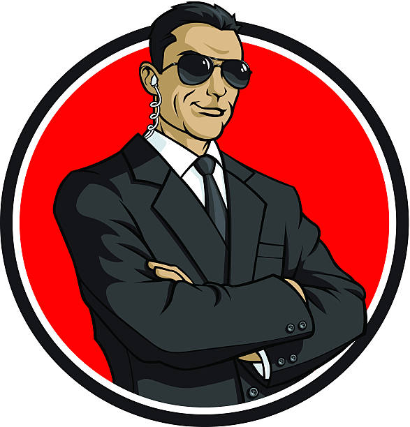 Secret Service Agents Clip Art, Vector Images & Illustrations.