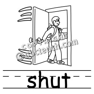 Shut Clipart.