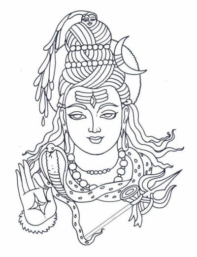 Shiv shakti clipart.