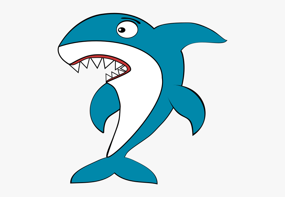 This Png File Is About Shark , Cartoon , Fish.